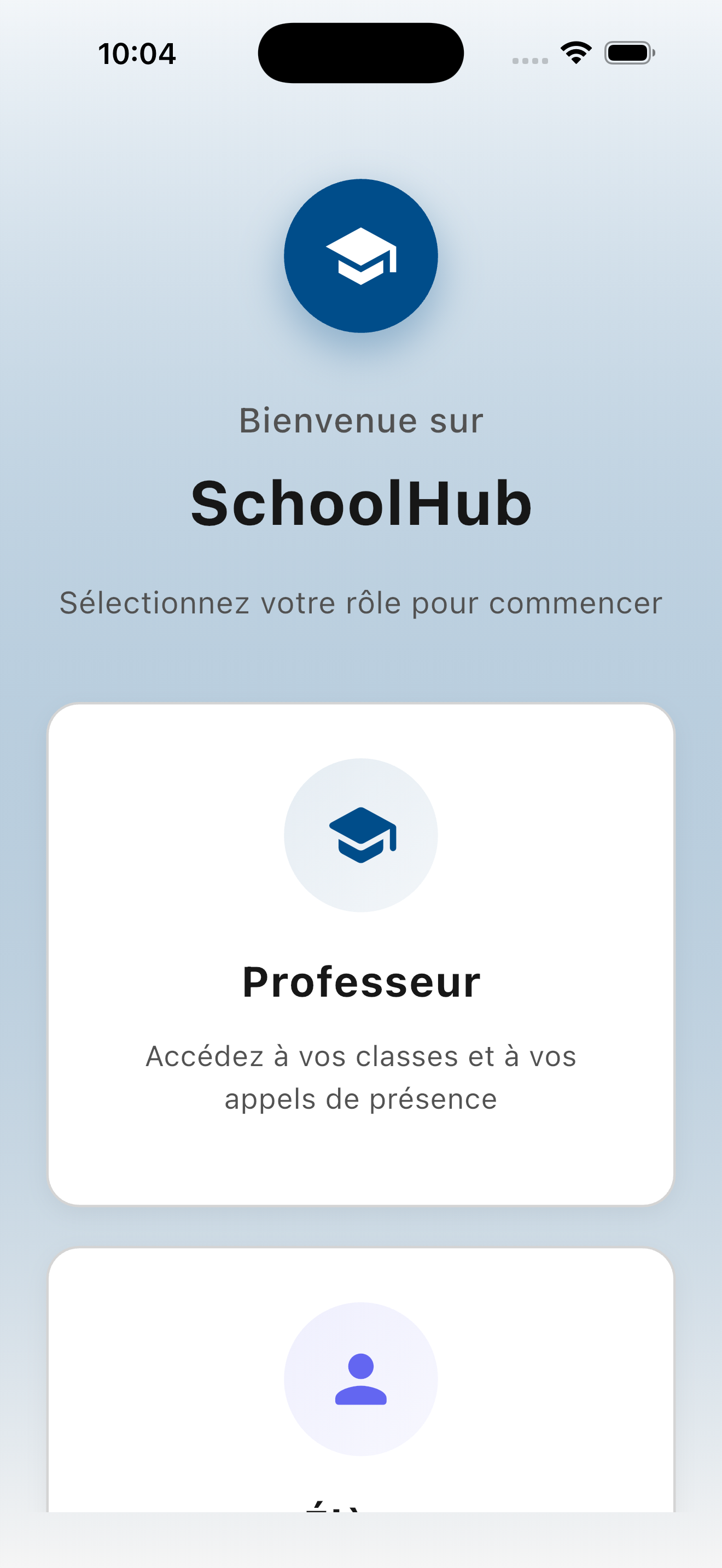SchoolHub - Application mobile